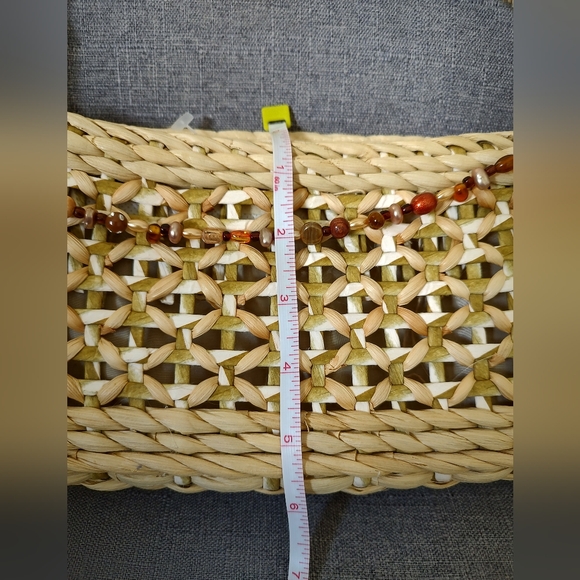 Summer straw structured bag - Picture 8 of 8